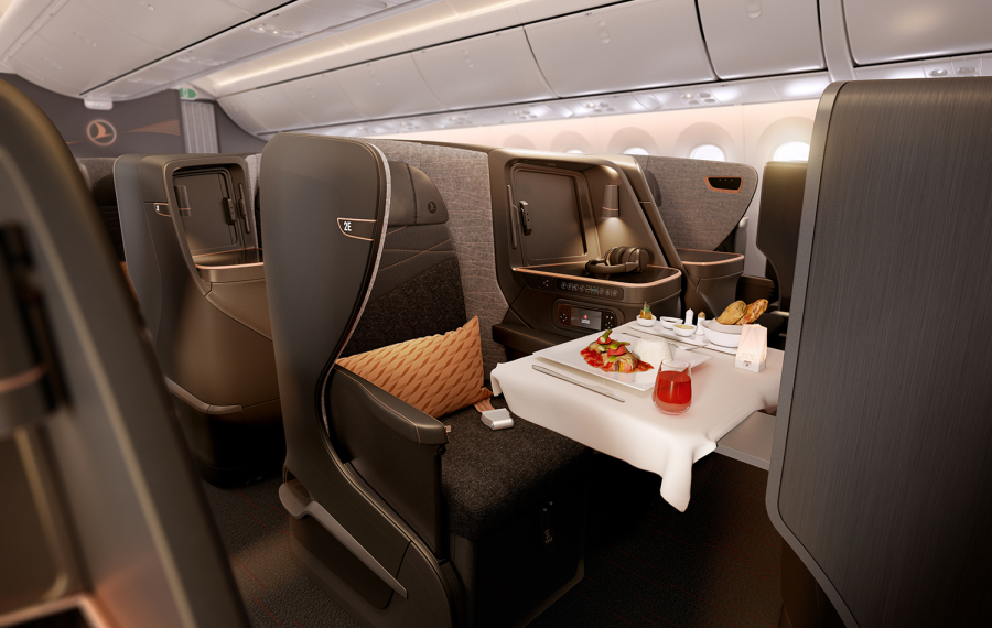 Turkish Airlines Brand New Airbus A350 900 BusinessClass